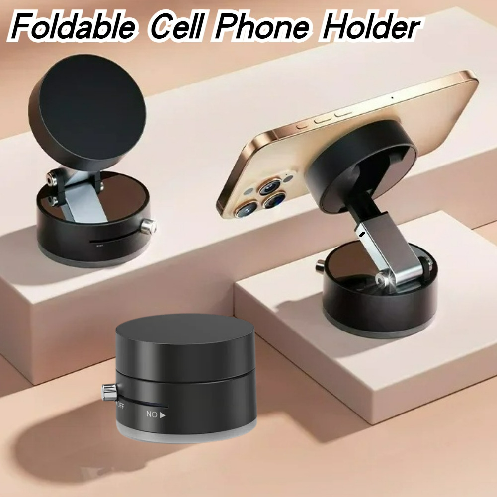 Desk Accessories - High Performance Magnetic Vacuum Holder Foldable
