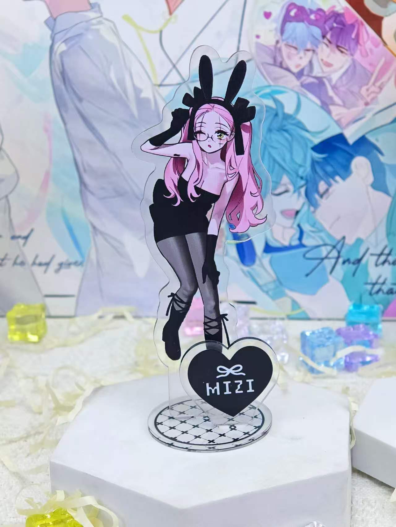 6pcs/1pcs Cute Bunny Boy & Gir - Desk Accessories 评论和价格