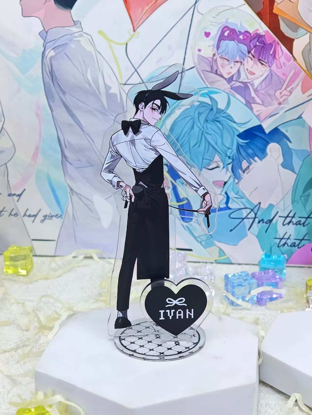 6pcs/1pcs Cute Bunny Boy & Gir - Desk Accessories 评论和价格