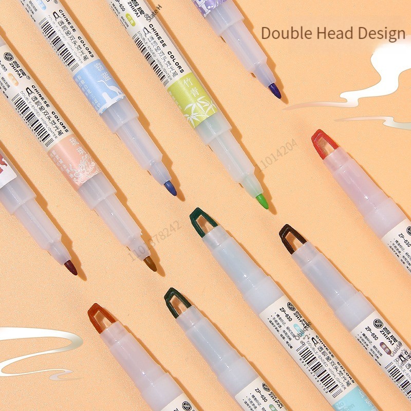 5pcs/set Double Tip Highlighte - Pastel Highlighter Set Double Ended 评论和价格