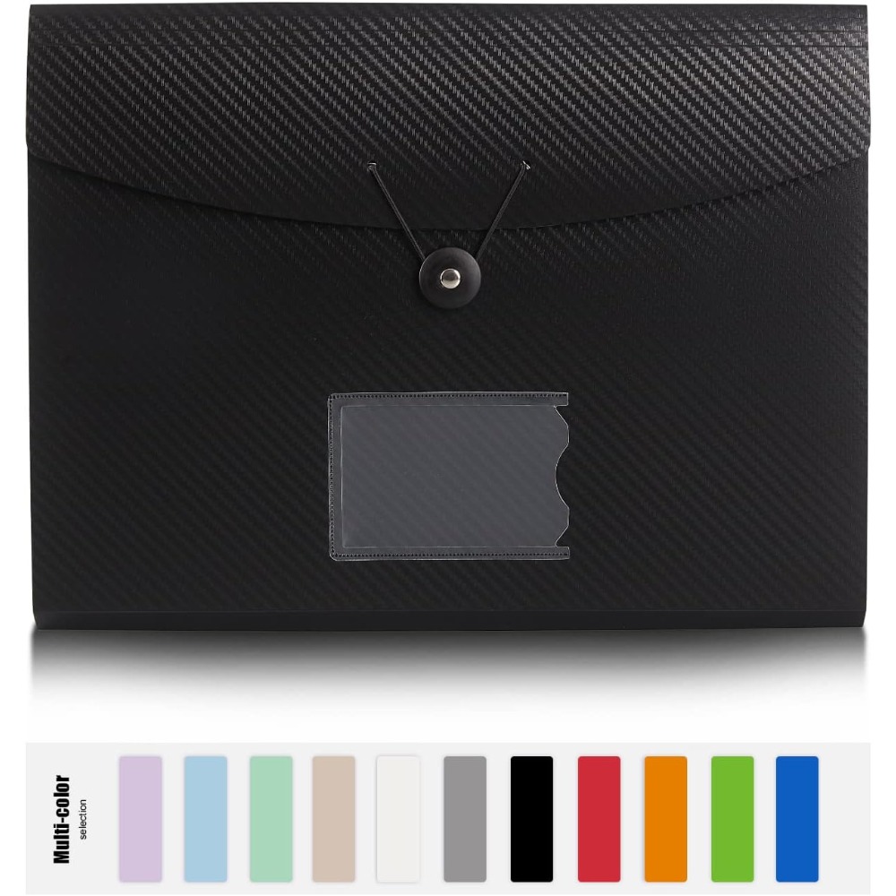 13 Pocket Expanding File Folde - Expandable Accordion File Folder 13 Pockets 评论和价格
