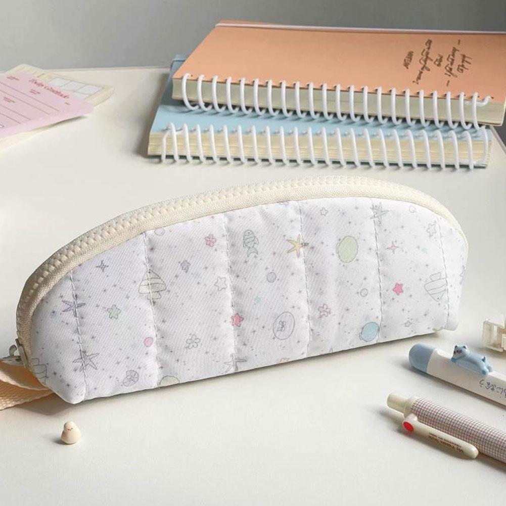 Aesthetic Polka Dot Pencil Cas - Aesthetic Large Pencil Case Pouch 评论和价格
