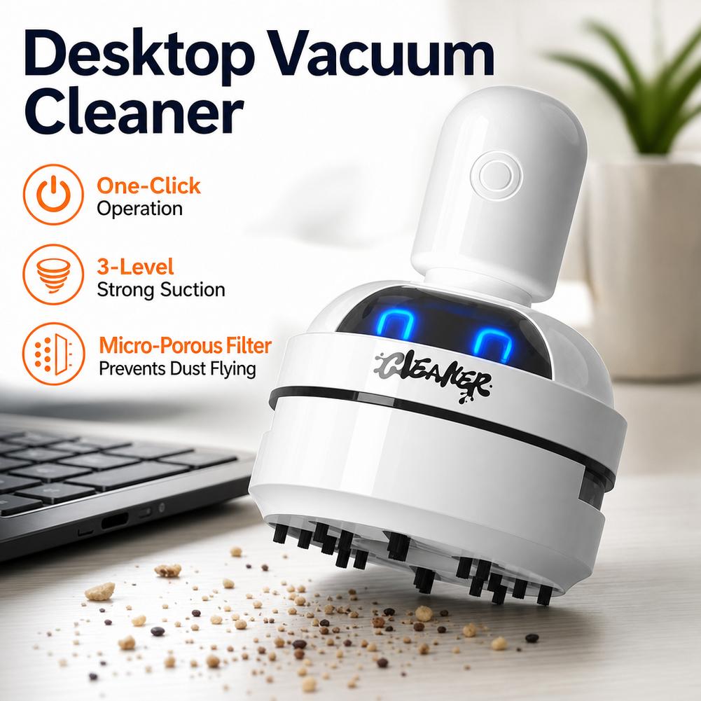 Desktop Vacuum Cleaner USB Rec - Mini Desktop Vacuum Cleaner For Eraser Dust 评论和价格