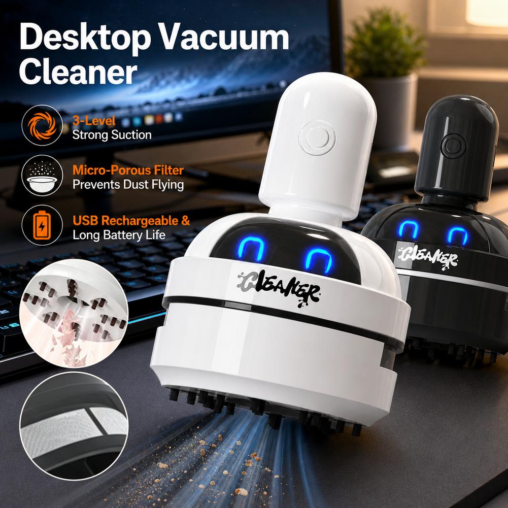 Desktop Vacuum Cleaner USB Rec - Mini Desktop Vacuum Cleaner For Eraser Dust 评论和价格