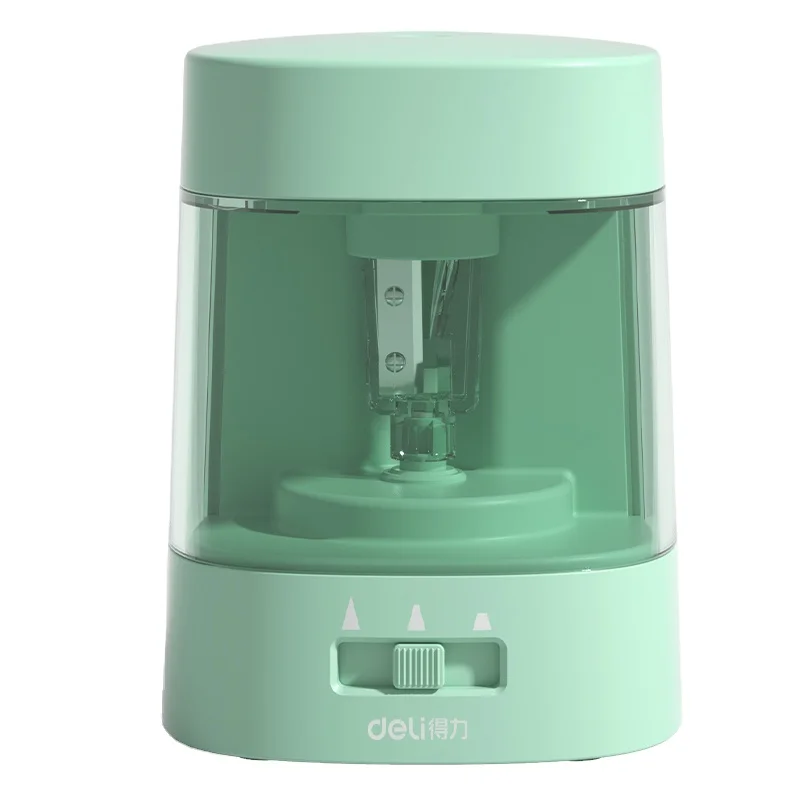 Deli VA3 Green USB battery dua - Electric Pencil Sharpener Usb 评论和价格