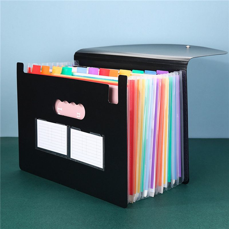 Superior-3X 13 Pockets Expandi - Expandable Accordion File Folder 13 Pockets 评论和价格