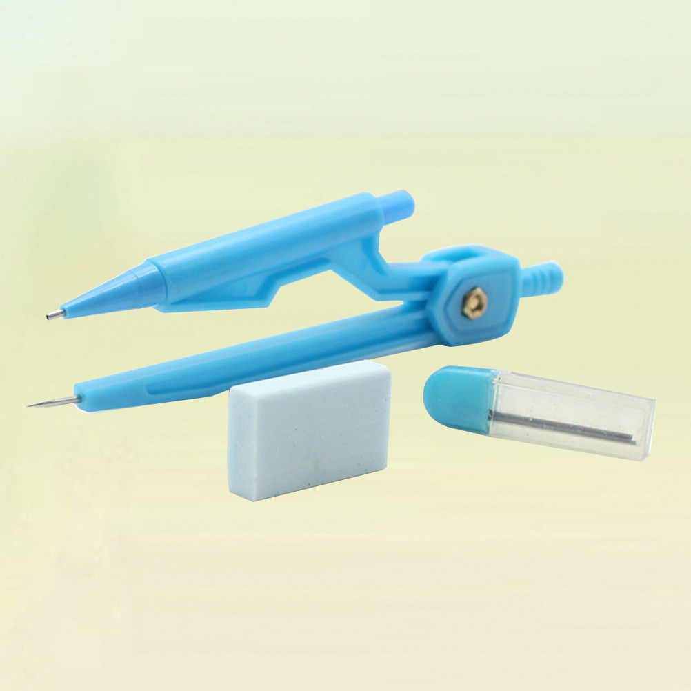 3Pcs Automatic Pencil Compass  - Math Geometry Set With Compass 评论和价格